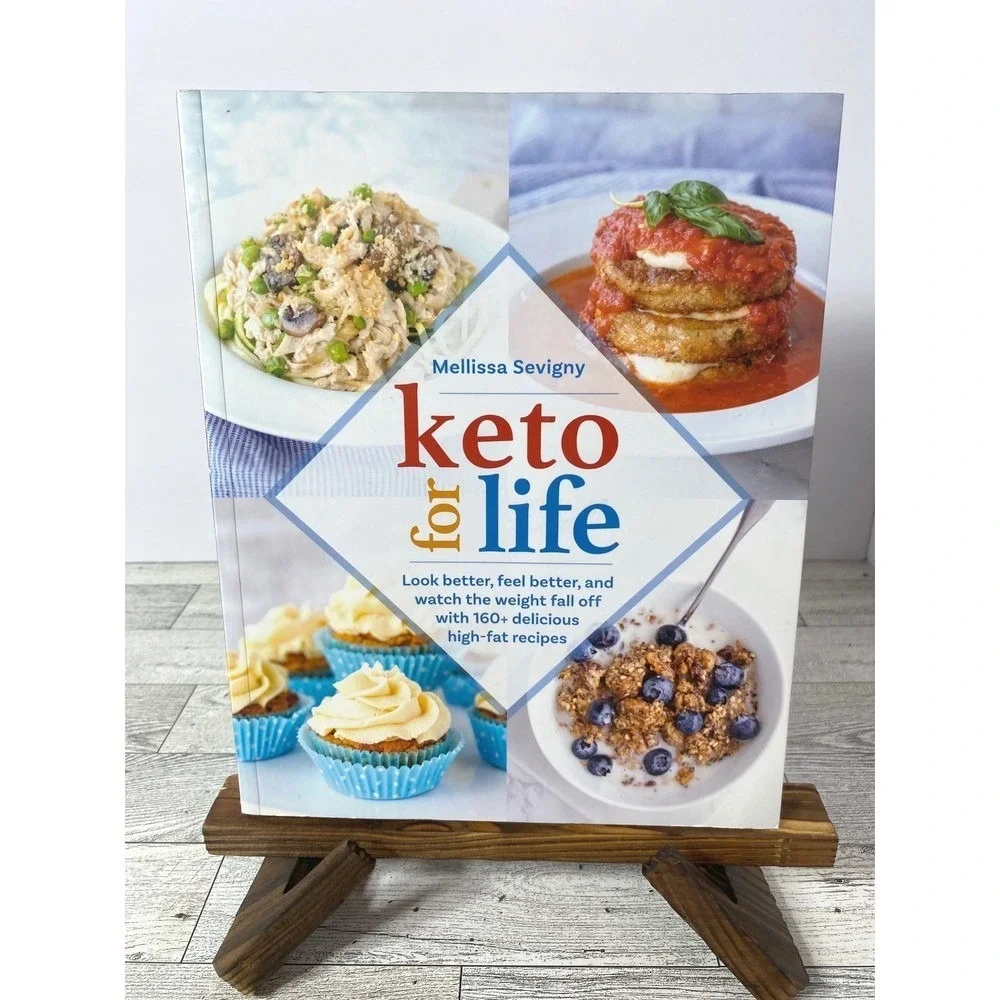 Keto for Life Cookbook by Mellissa Sevigny 160+ Recipes Healthy Eating Illustrat